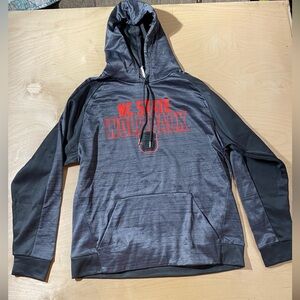 Pro Edge Charcoal and Black NC State Hoodie Large 42/44 (JC)